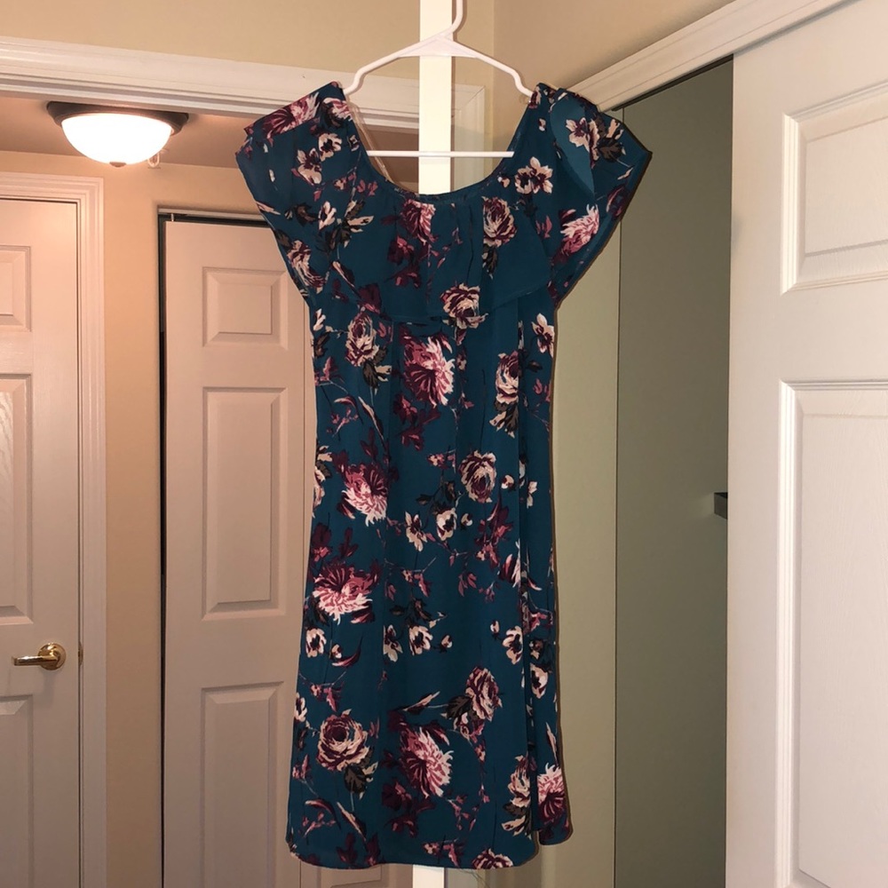 Floral print dress